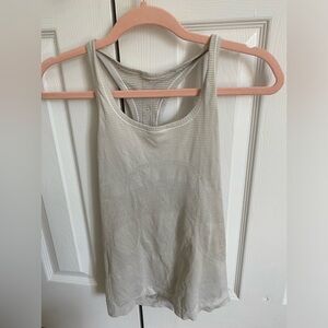 White Lululemon Tank top Size 4